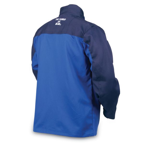 ArcArmor Welding Jacket, Royal/Nvy, Ctn INDURA, XL
