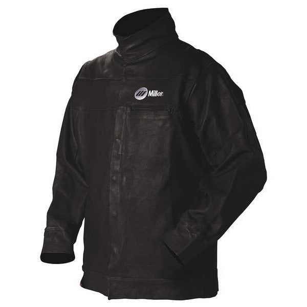 Jacket, Black, Pigskin Leather, Large