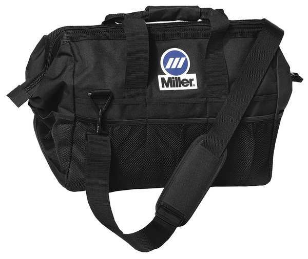 Tool Bag, Polyester, 22 Pockets, Black