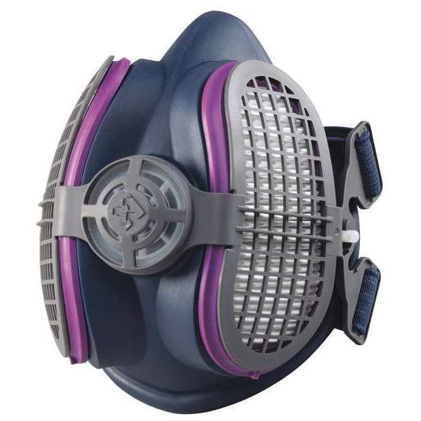 Half Mask Respirator Kit, Polycarbonate Plate with Cover Plate, Size S, Shade 9