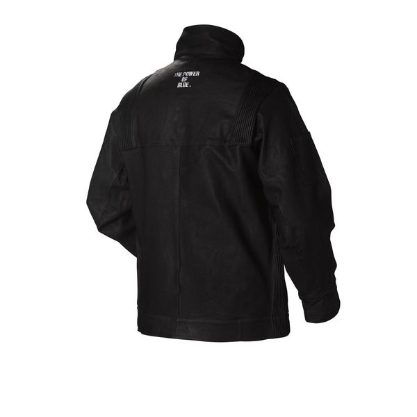 Leather Jacket, Black, Pigskin Leather, 2XL