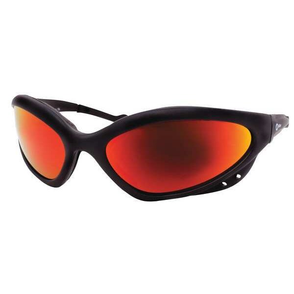 Welding Safety Glasses, Wraparound Shade 3.0 Polycarbonate Lens, Reflective, Scratch-Resistant
