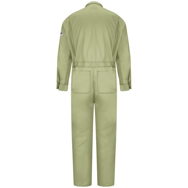 Flame Resistant Coverall, Khaki, 2XL