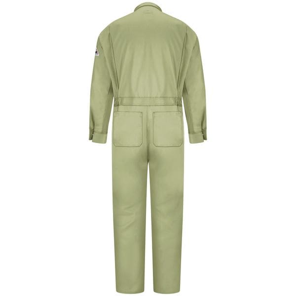 Flame Resistant Coverall, Khaki, XL