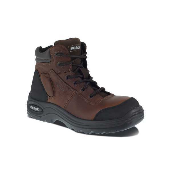Work Boots, Women, 6, M, Dark Brown, PR