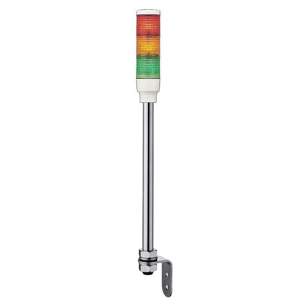 Tower Light, Red, Orange, Grn, Support Tube