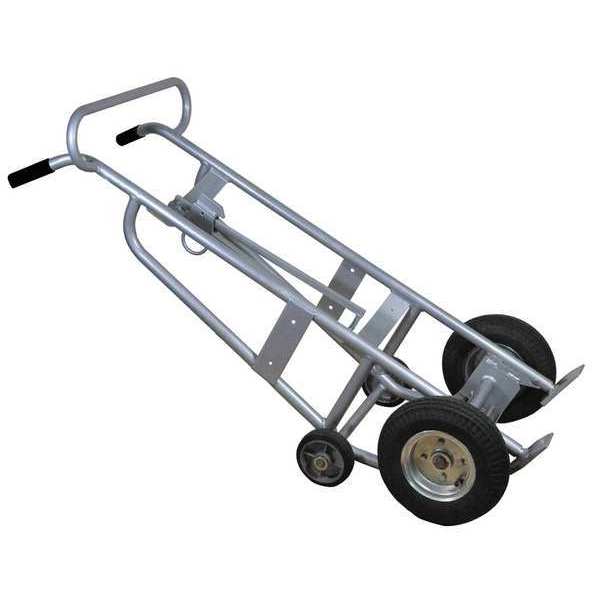 Drum Truck, 30-85 Gal, Aluminum, 58 In. H