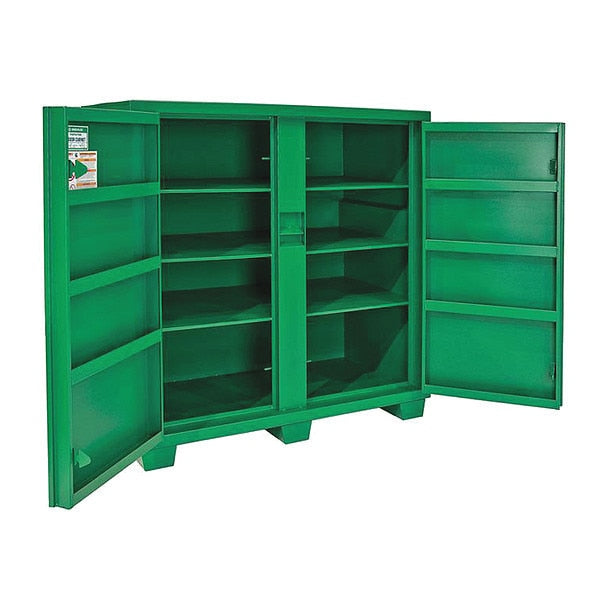 16 ga. ga. Steel Utility Storage Cabinet, 60 in W, 56 in H