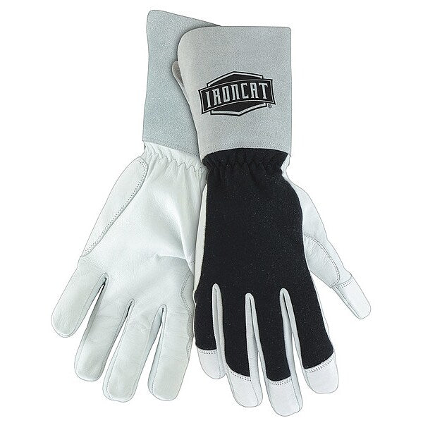 TIG Welding Gloves, Goatskin Palm, 2XL, PR