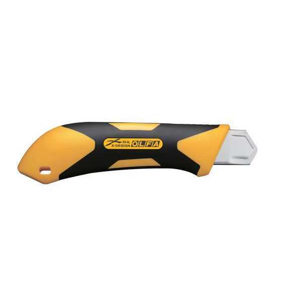 Utility Knife, Retractable, Auto Lock, 7 3/8 in L.