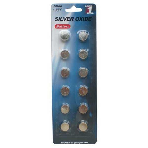 Silver Oxide Coin Battery, 12 PK