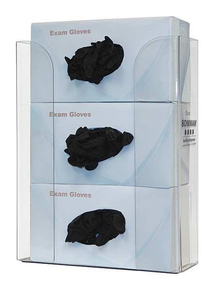 Glove Box Dispenser, (3) Boxes, 3-45/64inD
