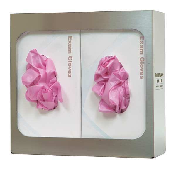 Glove Box Dispenser, (2) Boxes, 10-9/16inW