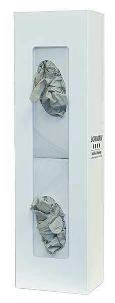 Glove Box Dispenser, PC Steel, 20-3/64in H