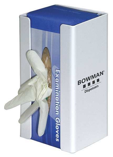 Glove Box Dispenser, White, (1) Box