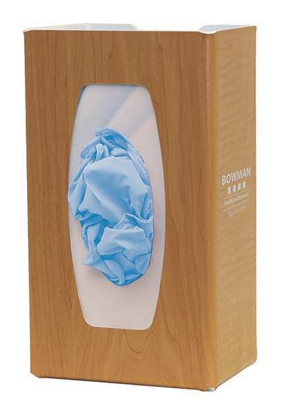 Glove Box Dispenser, ABS Plastic, Maple