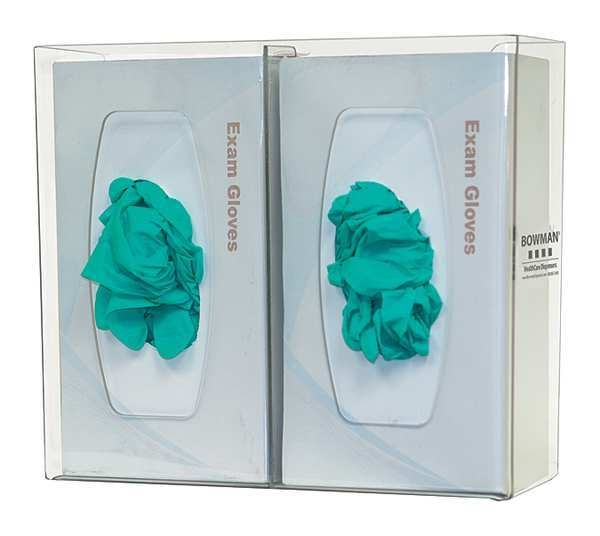Glove Box Dispenser, PETG, 10-1/8 in. H