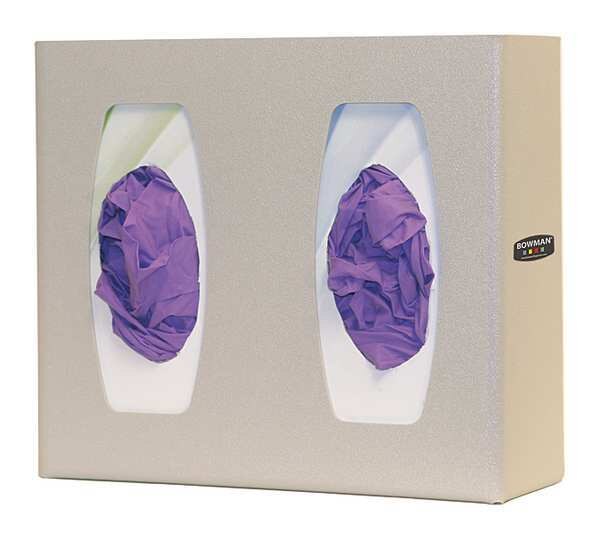 Glove Box Dispenser, ABS Pl, (2) Boxes, Pnk