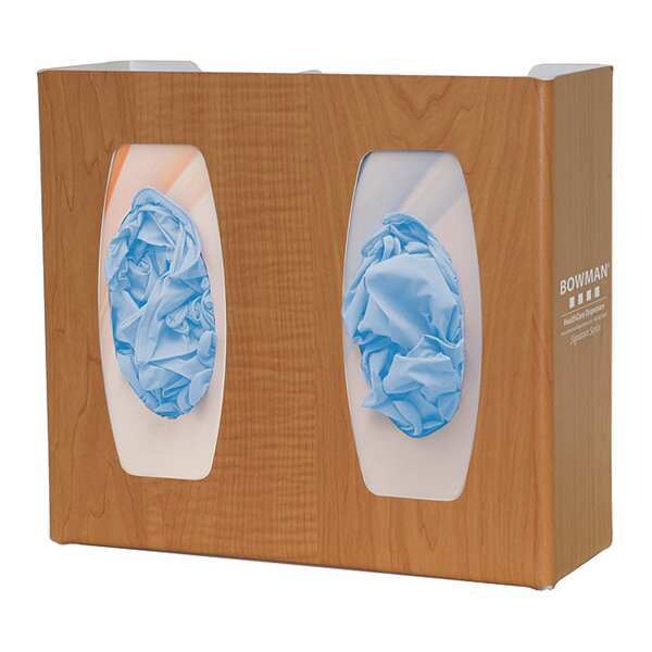 Glove Box Dispenser, (2) Boxes, Maple