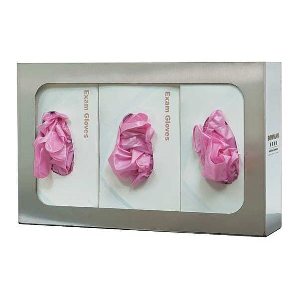 Glove Box Dispenser, (3)Boxes, 15-53/64inW