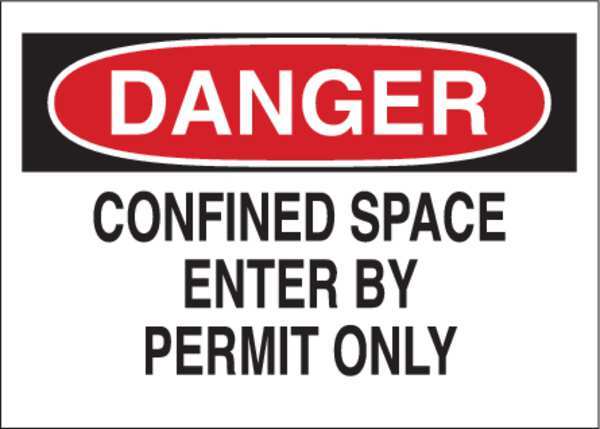 Danger Sign, 10X14