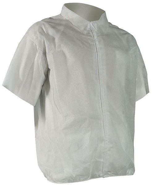 Lab Smock, Short Sleeve, PP, 3XL, PK50