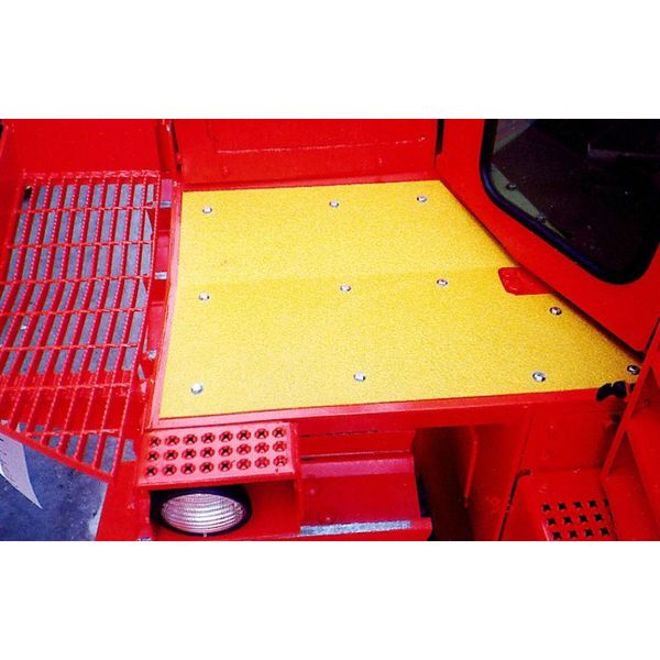 Industrial Grade Metal Deck 3/64 in Thick, Coated Steel