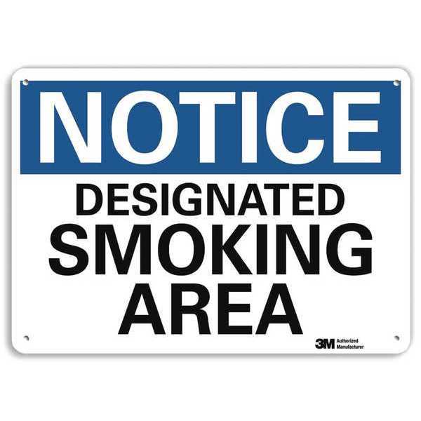 Smoking Area Sign, 7