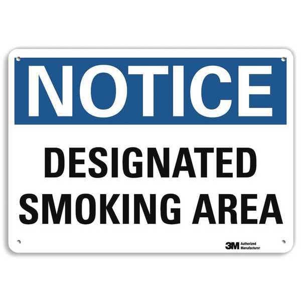 Smoking Area Sign, 7