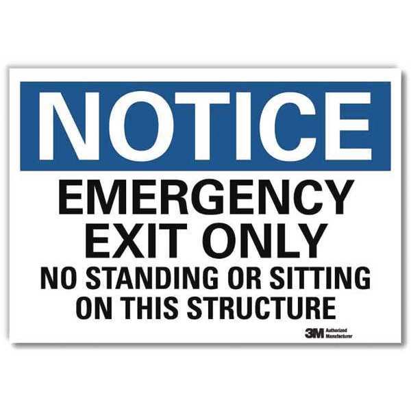 Notice Sign, 10x14in, Reflective Sheeting