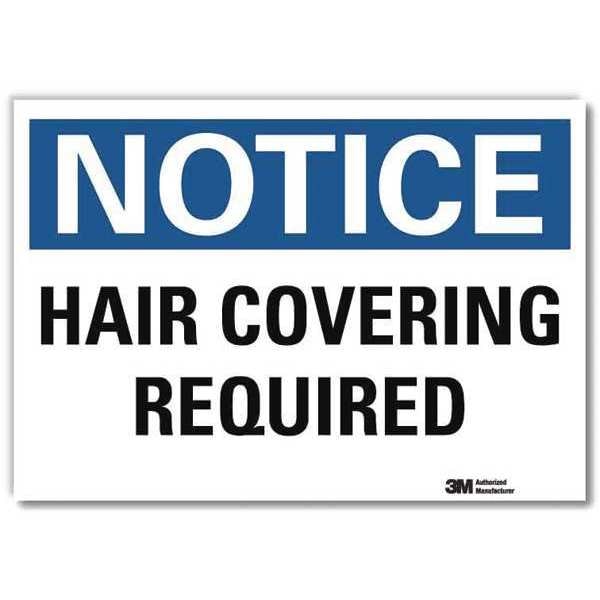 NoticeSign, ReflcSelfAdhVinyl, 14inWx10inH, U5-1244-RD_14X10