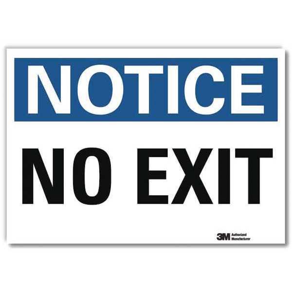 Notice Sign, 10x14in, Reflective Sheeting
