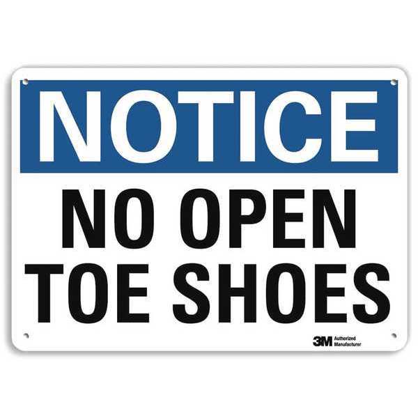 Notice Sign, RecycldReflecAlum, 10inWx7inH, U5-1388-RA_10X7