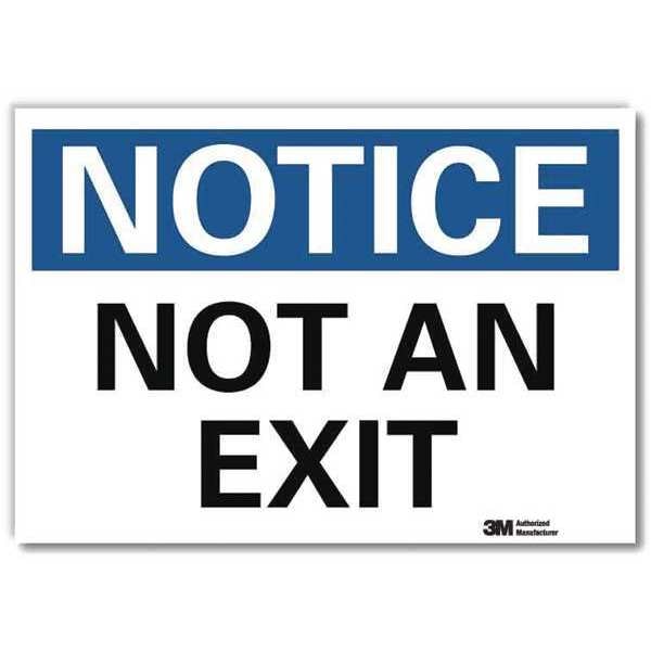 Not An Exit Sign, English, 7