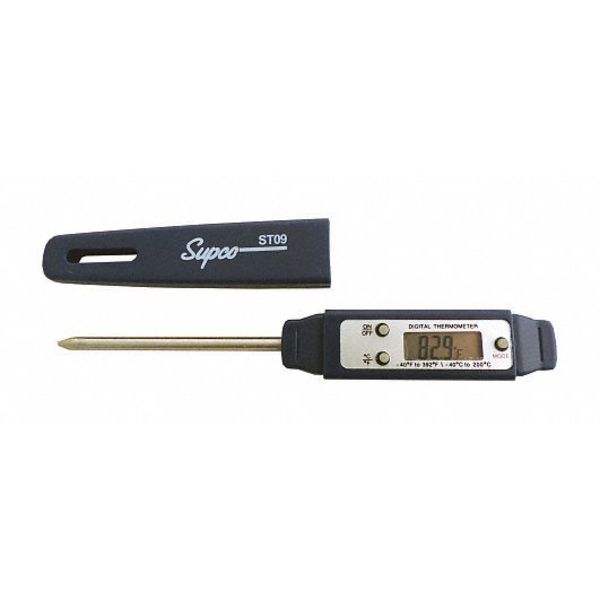 Thermometer, 1 In. H, 3-1/2 In. W