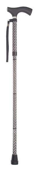 Walking Stick, Single, 12 in H, Soiree, Wood