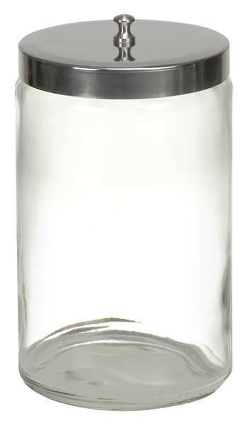 Jar, 6.4oz, Closure Gray, Polystyren