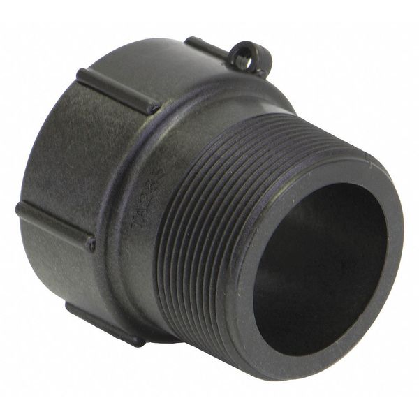 Buttress, 2In, Male NPT, Santoprene Gasket