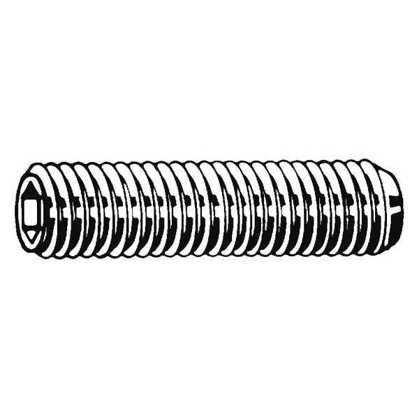 Socket Set Screw, Cup, 4-40x1/8, PK100