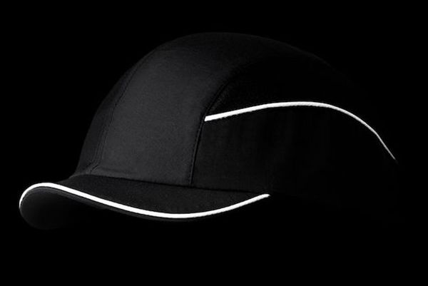 Bump Cap, Short Peak Baseball, Black