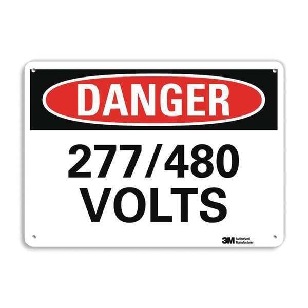 Danger Sign, 4 Hole Mount, 10in W x 7in H, U3-1075-RA_10X7