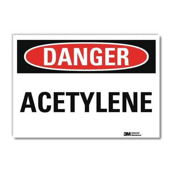 Danger Sign, 7 in H, 10 in W, Vertical Rectangle, English, U3-1083-RD_10X7