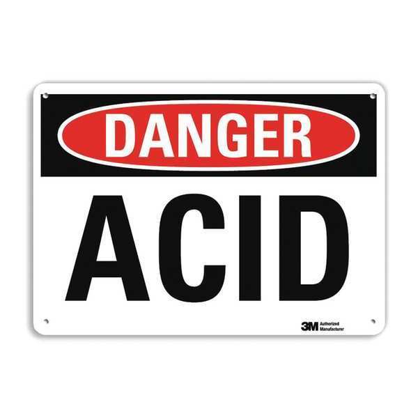 Danger Sign, 4 Hole Mount, 10in W x 7in H, U3-1086-RA_10X7