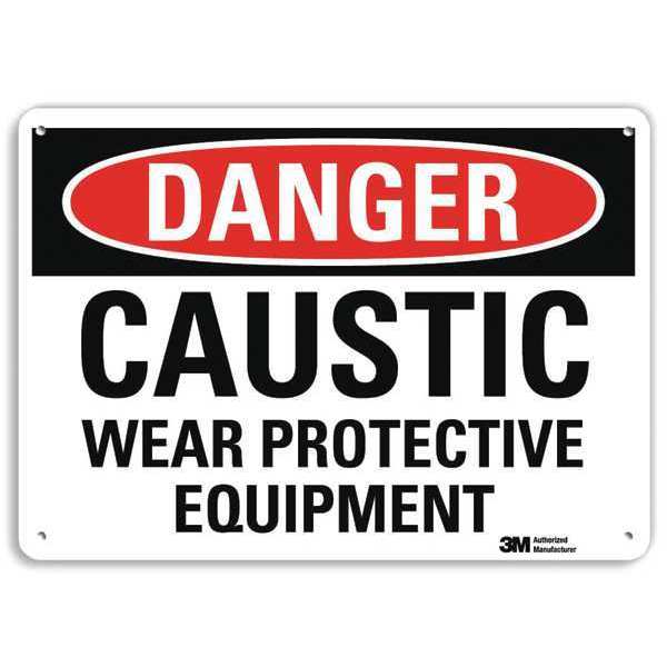Danger Sign, 4 Hole Mount, 10in W x 7in H, U3-1161-RA_10X7