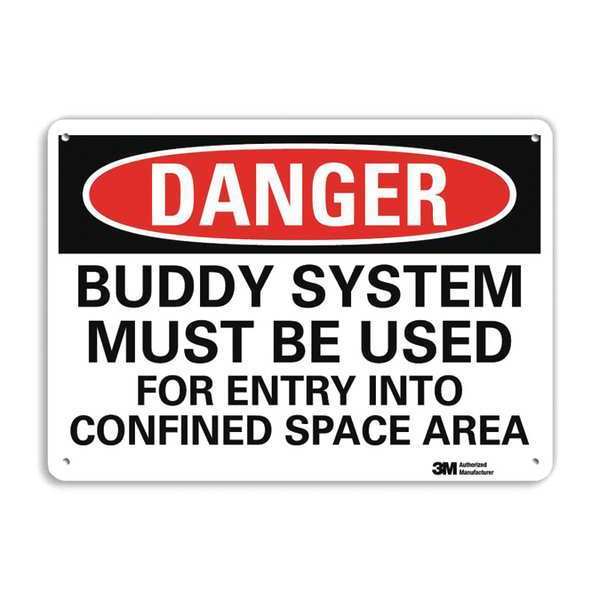 Danger Sign, 4 Hole Mount, 10in W x 7in H, U3-1139-RA_10X7