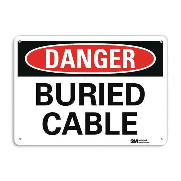Danger Sign, 4 Hole Mount, 10in W x 7in H, U3-1140-RA_10X7