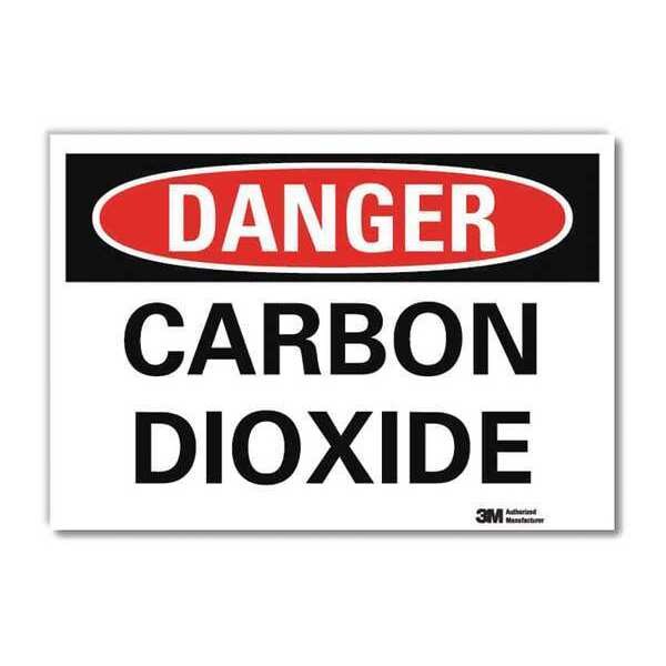 Danger Sign, 10 in H, 14 in W, Horizontal Rectangle, English, U3-1148-RD_14X10