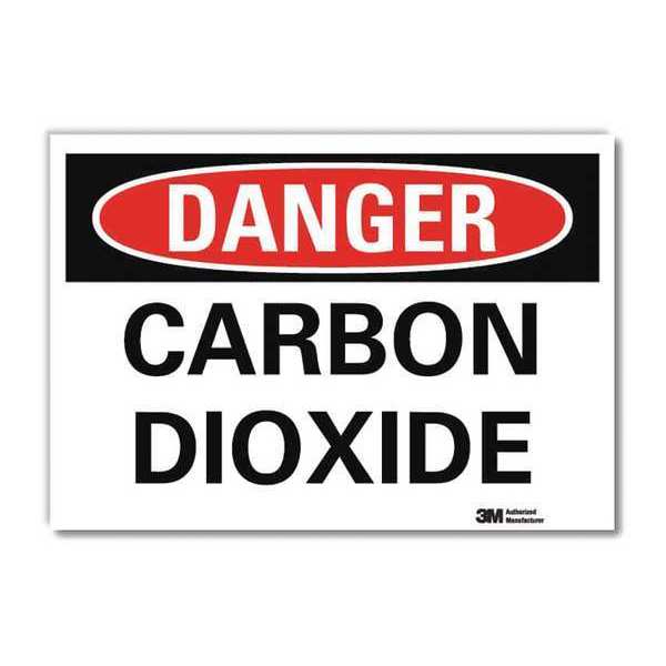 Danger Sign, 7 in H, 10 in W, Vertical Rectangle, English, U3-1148-RD_10X7