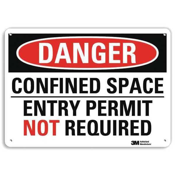 Danger Sign, 4 Hole Mount, 10in W x 7in H, U3-1208-RA_10X7