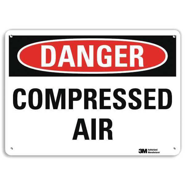 Danger Sign, 4 Hole Mount, 10in W x 7in H, U3-1184-RA_10X7